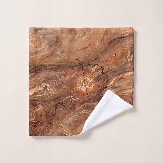 Schönes Thema des Herbstes Badhandtuch Set (Waschlappen)