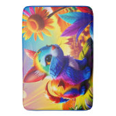 Schönes Tier Drei Badematte (Vorderseite Vertikal)