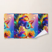 Schönes Tier Drei Badhandtuch Set (Handtuch)