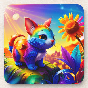 Schönes Tier Drei Getränkeuntersetzer