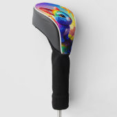 Schönes Tier Drei Golf Headcover (angewinkelt)
