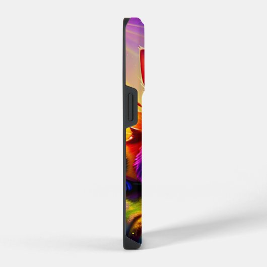 Schönes Tier Drei iPhone Hülle (Rechte Seite)