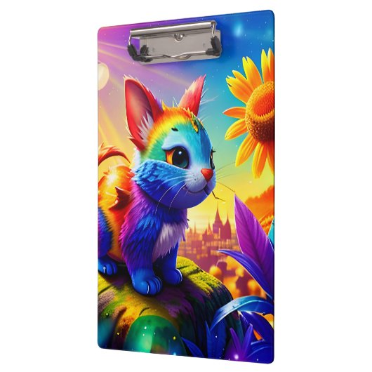 Schönes Tier Drei Klemmbrett (Links)