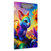 Schönes Tier Drei Klemmbrett (Rechts)