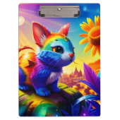 Schönes Tier Drei Klemmbrett (Vorderseite)