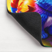 Schönes Tier Drei Mousepad (Ecke)