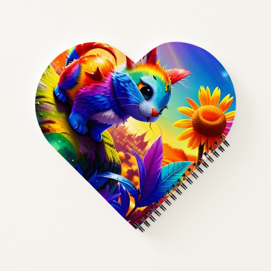 Schönes Tier Drei Notizblock (Rückseite)