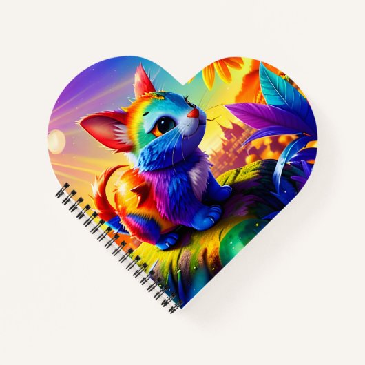 Schönes Tier Drei Notizblock (Vorderseite)