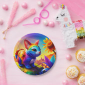 Schönes Tier Drei Pappteller (Party)