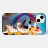 Schönes Tier Vier iPhone Hülle (Rückseite (Horizontal))