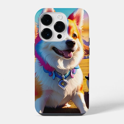 Schönes Tier Vier iPhone Hülle (Rückseite)