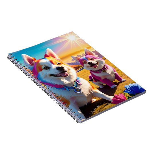 Schönes Tier Vier Notizblock (Rechte Seite)