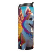 Schönes Tier Vier Thermosbecher (Nach links gedreht)