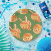 Schönes, tierförmiges Brot Pappteller (Party)