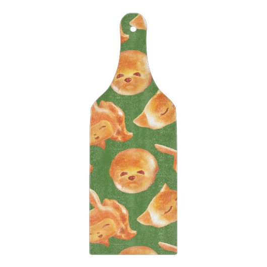 Schönes, tierförmiges Brot Schneidebrett (Vorderseite)