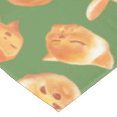 Schönes, tierförmiges Brot Tischdecke (Schrägansicht)