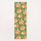 Schönes, tierförmiges Brot Yogamatte (Vorderseite)