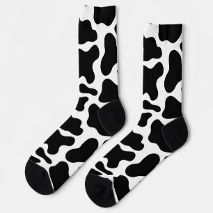 Schönes Tiermuster Schwarz-Weiß Moderne Socken