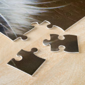 Schönes Tiger-Face-Foto Puzzle (Seite)