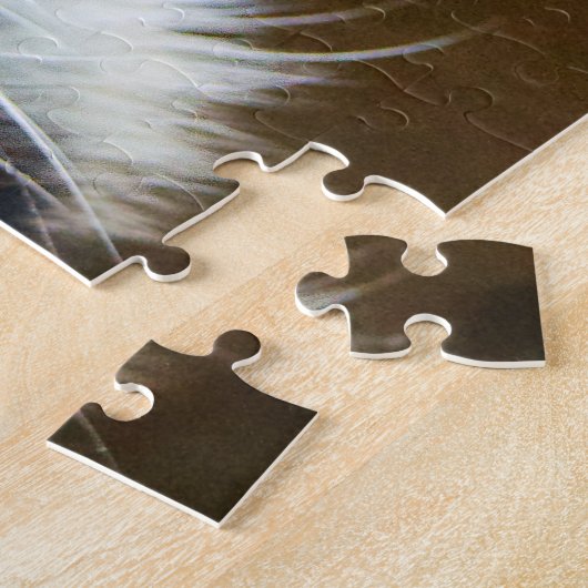 Schönes Tiger-Face-Foto Puzzle (Seite)