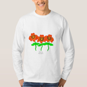 Schönes Tiger Lilies Men's Long Sleeve Shirt
