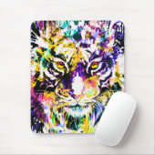 Schönes Tiger Mouse Pad | Orange Tiger Mousepad (Mit Mouse)