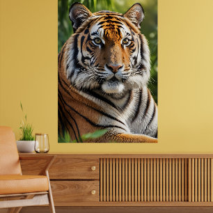 Schönes Tiger-Profil Poster