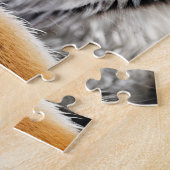 Schönes Tiger-Profil Puzzle (Seite)