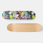 Schönes Tiger Skateboard Deck | Farbiger Tiger (Horizontal)