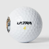 Schönes Tigerfeld Golfball (Logo)