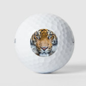 Schönes Tigerfeld Golfball (Vorderseite)