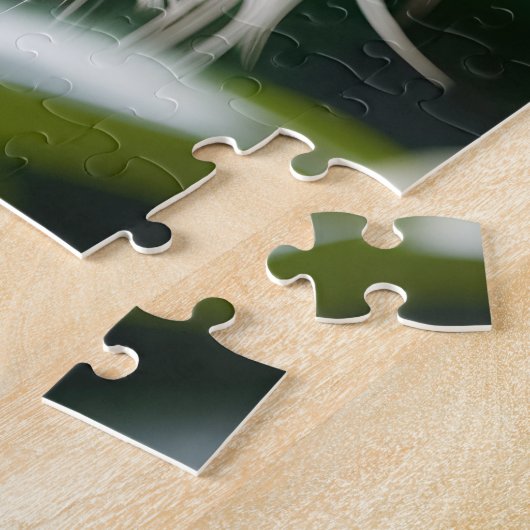 Schönes Tigergesicht Puzzle (Seite)