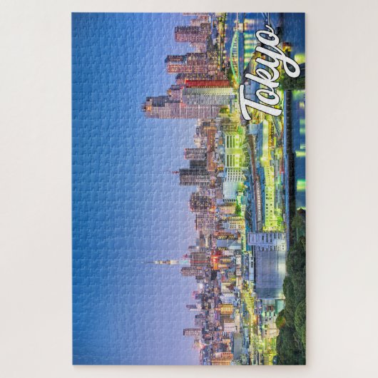 Schönes Tokio, Japan Puzzle (Vertikal)