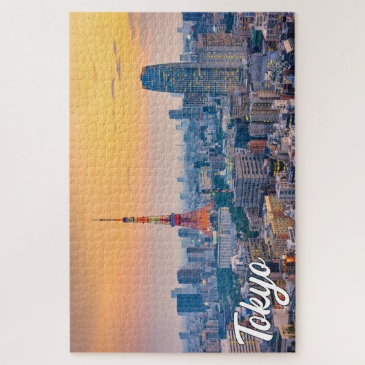 Schönes Tokio, Japan Puzzle (Vertikal)