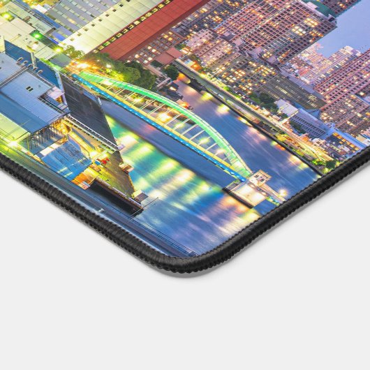 Schönes Tokio, Japan Schreibtischunterlage (Ecke)