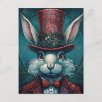 Schönes Tophat Rabbit
