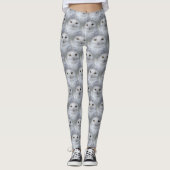Schönes, traumhaftes und serenschneesicheres Owl Leggings (Vorderseite)