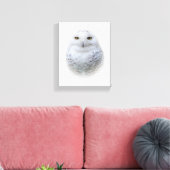Schönes, traumhaftes und serenschneesicheres Owl Leinwanddruck (Insitu (Wohnzimmer))