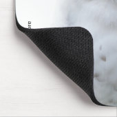 Schönes, traumhaftes und serenschneesicheres Owl Mousepad (Ecke)