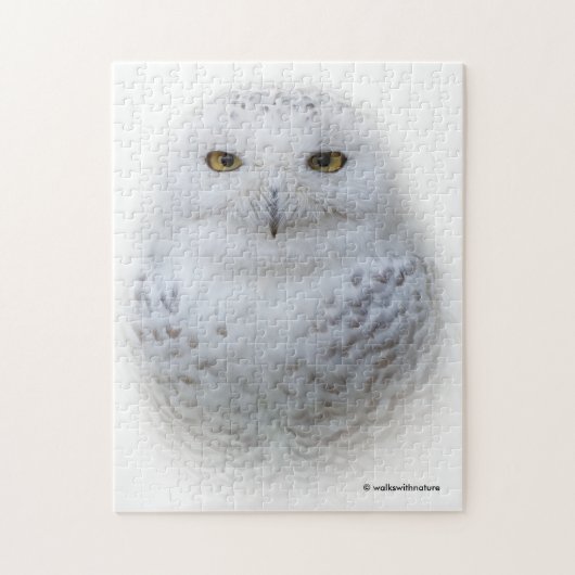 Schönes, traumhaftes und serenschneesicheres Owl Puzzle (Vertikal)