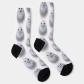 Schönes, traumhaftes und serenschneesicheres Owl Socken (Rechts)