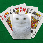 Schönes, traumhaftes und serenschneesicheres Owl Spielkarten