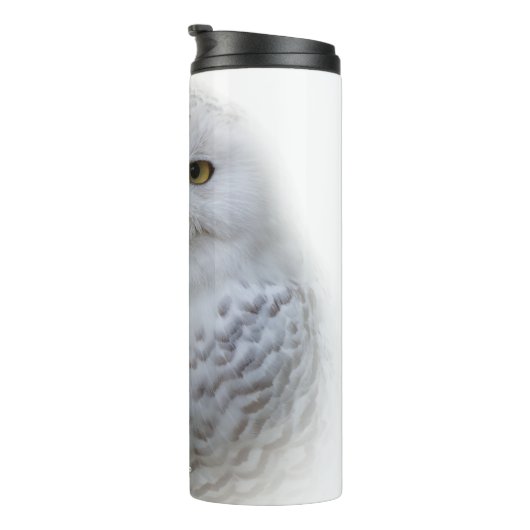 Schönes, traumhaftes und serenschneesicheres Owl Thermosbecher (Nach rechts gedreht)