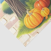 Schönes Trendy Happy Thanksgiving Fall Seidenpapier (Ausschnitt)