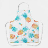 Schönes tropisches Fruchtananas-Muster Schürze (Vorderseite)