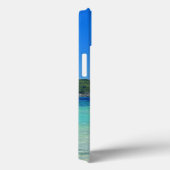 Schönes tropisches Meer mit felsenbedeckter Küste Case-Mate iPhone Hülle (Rückseite / Rechts)