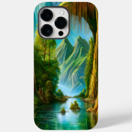 Schönes tropisches Paradies für Kletterhexen: Case-Mate iPhone 14 Pro Max Hülle