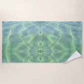 Schönes tropisches Wasser Strandtuch (Vorderseite)