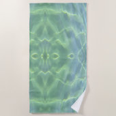 Schönes tropisches Wasser Strandtuch (Vorderseite)