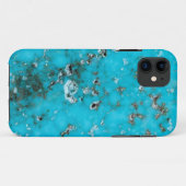 Schönes Türkis mit einem Fehler Case-Mate iPhone Hülle (Rückseite (Horizontal))